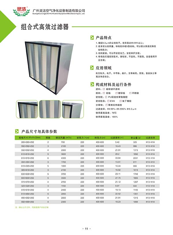 大风量组合式高效过滤器折叠框架有多厚 大风量组合式高效过滤器折叠框架有多厚
